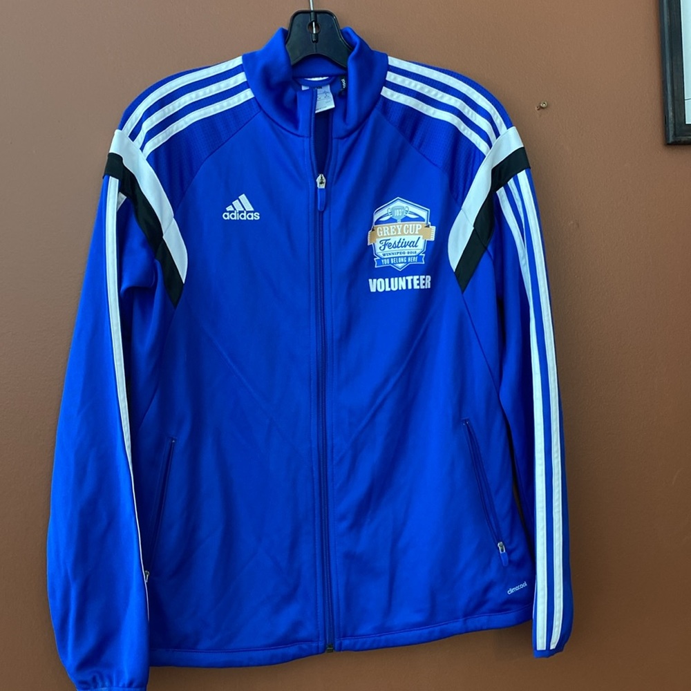 Adidas climacool jacket in size medium. Grey Cup festival volunteer jacket.